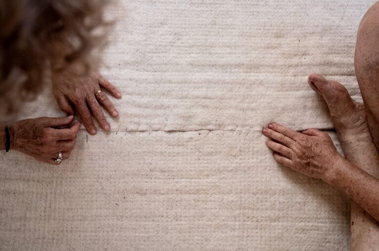 Stitching felt together, PhD Exhibition, 2026